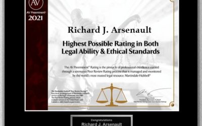 Award Winning Louisiana Personal Injury Attorney Richard J Arsenault